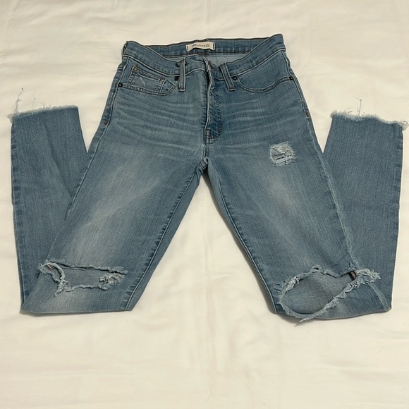Madewell 9” High Rise Skinny - Picture 1 of 4